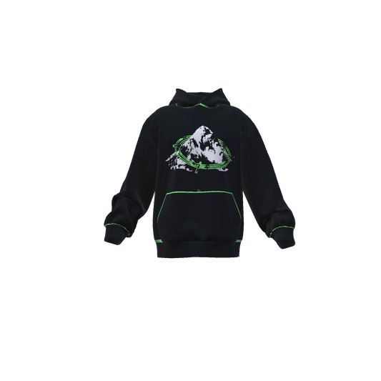 Everest Logo OG Green Hoodie